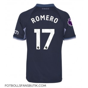 Tottenham Hotspur Cristian Romero #17 Replika Bortatröja 2023-24 Kortärmad